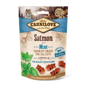 Carnilove Cat Crunchy Snack Salmon & Mint