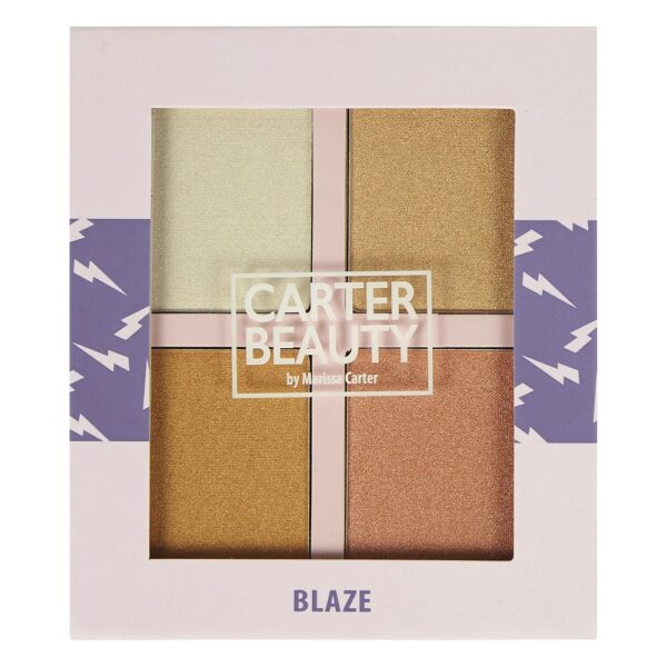 Carter Beauty Cosmetics Mini Highlight Palette Balze