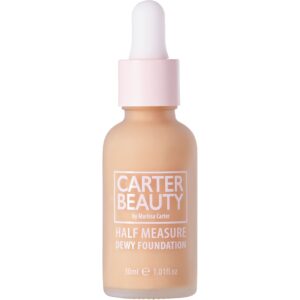 Carter Beauty Cosmetics Half Measure Dewy Foundation Caramel Chew