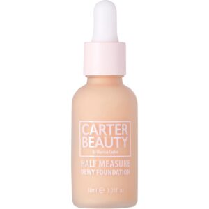 Carter Beauty Cosmetics Half Measure Dewy Foundation Shortbread