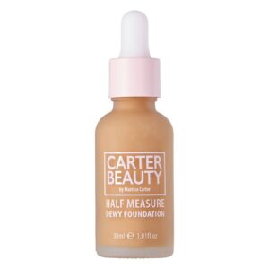 Carter Beauty Cosmetics Half Measure Dewy Foundation Measure Truffle