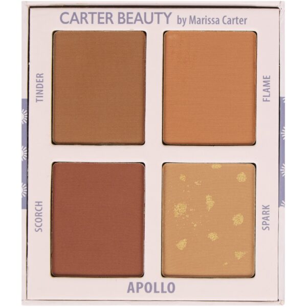 Carter Beauty Cosmetics Mini Bronzer Palette in Apollo