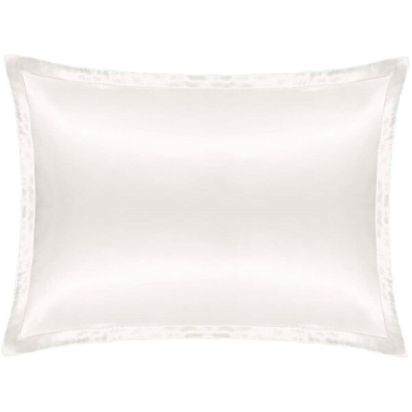 Cloud & Glow Spring Collection Silk Pillowcase White