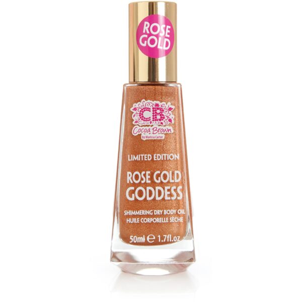 Cocoa Brown Golden Goddess Oil 50ml Rose