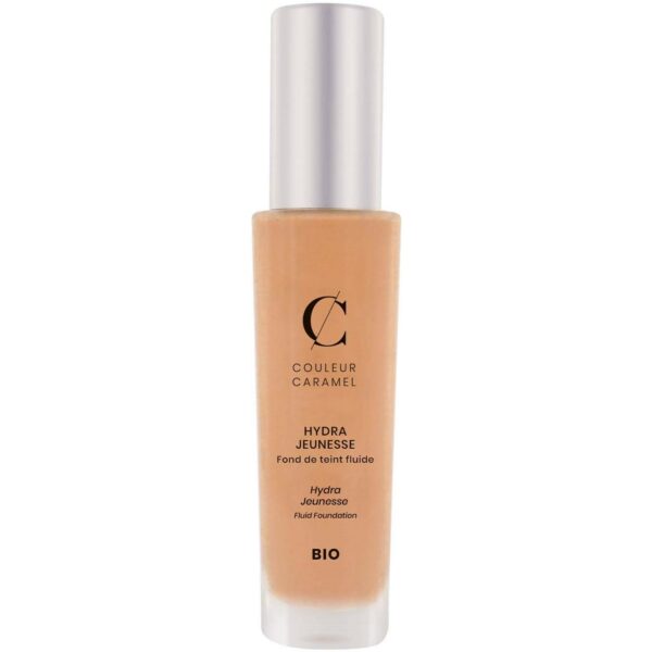 Couleur Caramel Hydra Jeunesse fluid foundation n°24 Warm sa