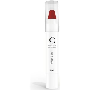 Couleur Caramel Twist & Lips  Glossy Red  n°407