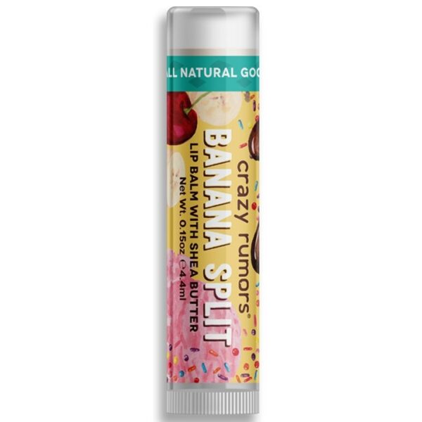 Crazy Rumors Banana Split Lip Balm