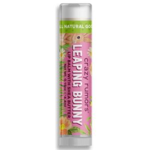 Crazy Rumors Leaping Bunny Plum Apricot Lip Balm % donated to leaping