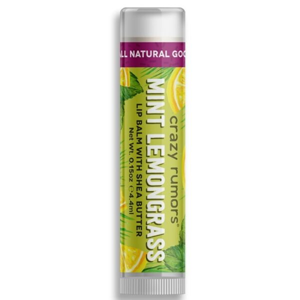 Crazy Rumors Mint Lemongrass Lip Balm