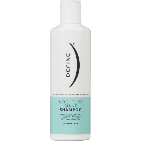 Define Weightless Shine shampoo