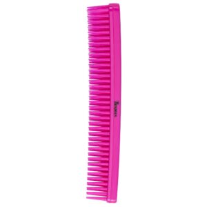 Denman D12 Detangle & Tease Comb Pink