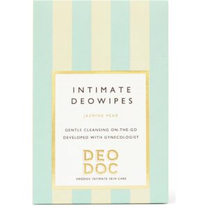 DeoDoc Jasmine Pear Intim Deo Wipes 10 st