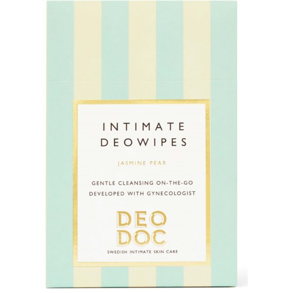 DeoDoc Jasmine Pear Intim Deo Wipes 10 st