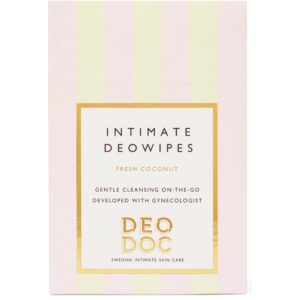 DeoDoc Fresh Coconut Intimwipes
