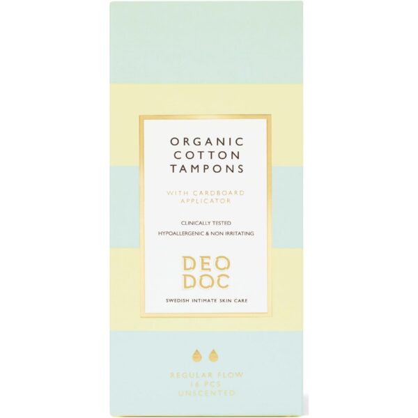 DeoDoc Organic Cotton Tampons