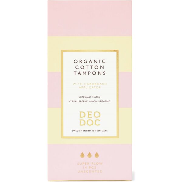 DeoDoc Organic Cotton Tampons