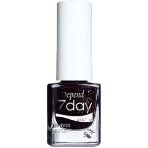 Depend 7day Hybrid Polish 7254 Bordeaux Glitz