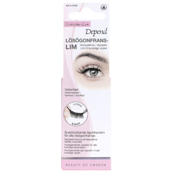 Depend Everyday Eye Lash Glue Svart