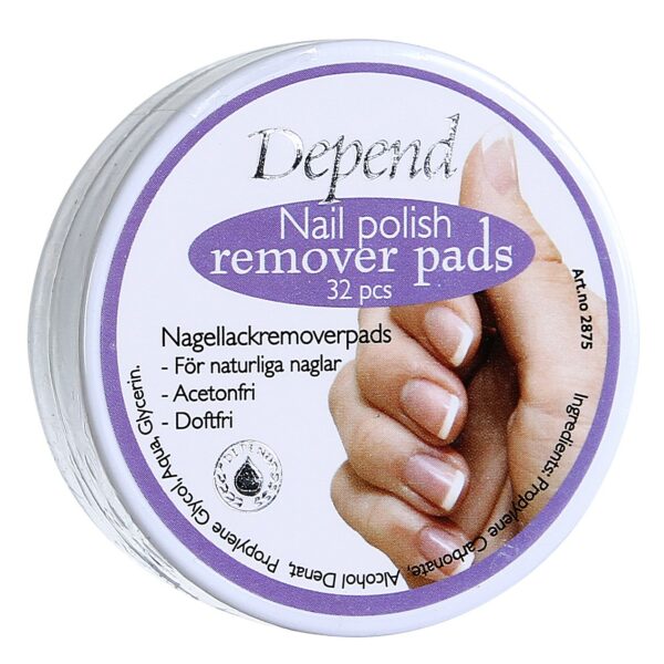 Depend Nagellackremover Pads 32st