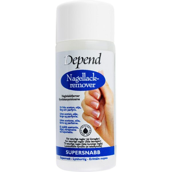 Depend Nagellackremover Supersnabb 30 ml