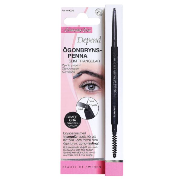 Depend Everyday Eye Brow Pen Graphite Grey