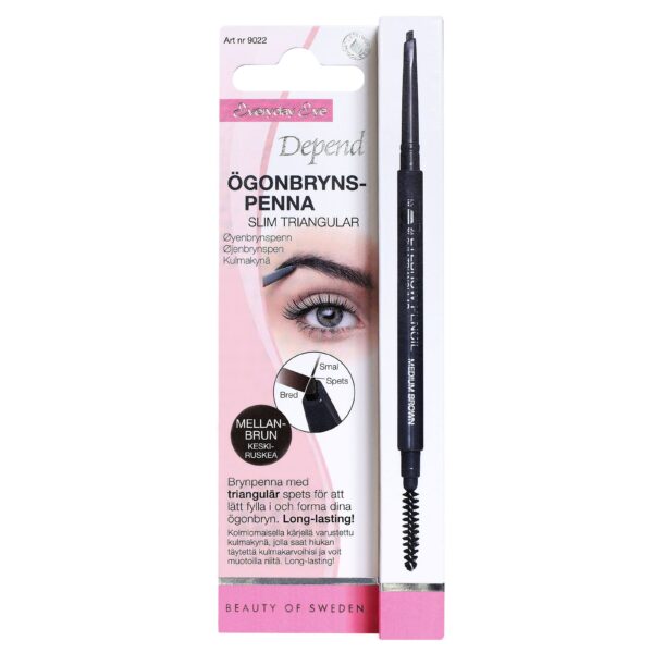 Depend Everyday Eye Brow Pen Medium Brown