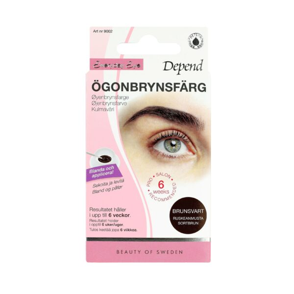 Depend Everyday Eye Eyebrow Color Brown Black