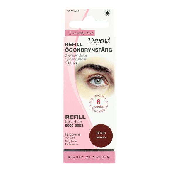 Depend Everyday Eye Eyebrow Color Refill  Brown