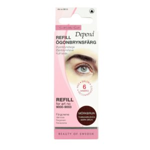 Depend Everyday Eye Eyebrow Color Refill  Dark Brown