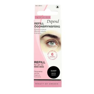 Depend Everyday Eye Eyebrow Color Refill  Black