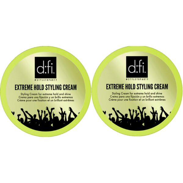 d:fi Extreme Hold Styling Cream 150g x2