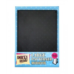 Dirty Works Dirty Works Large Pattened Mirror 14x10.5cm