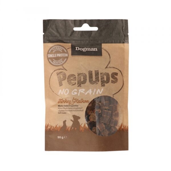 Dogman PepUps No Grain Kalkun 90 g