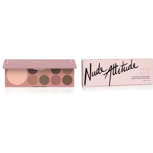 Doll Face 9 Shade Matte Palette Nude Attitude