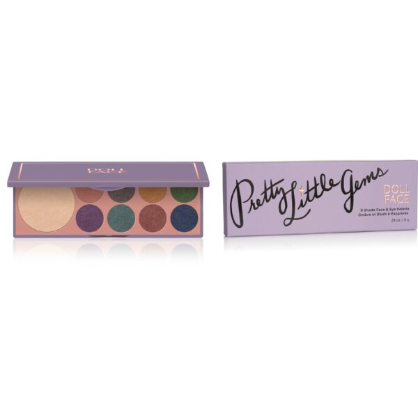 Doll Face 9 Shade Face & Eye Palette Pretty Little Gems