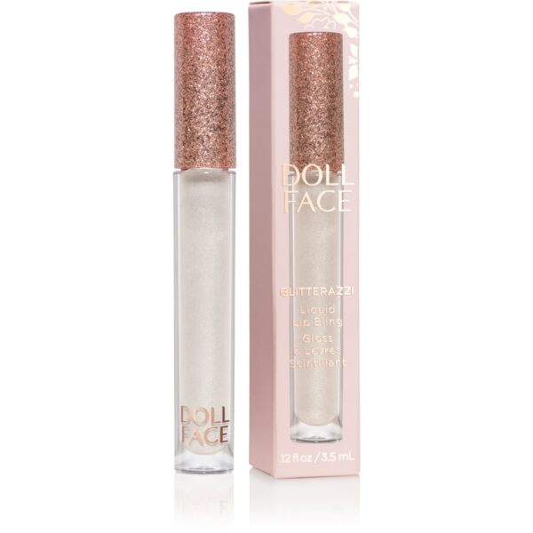 Doll Face Glitterazzi Liquid Lip Bling Platinum