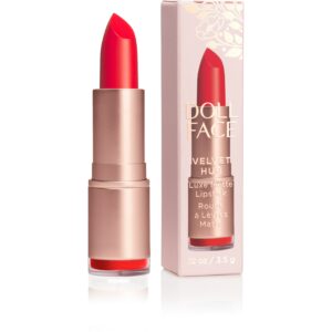 Doll Face  Velvet Hug Luxe Matte Lipstick Amore