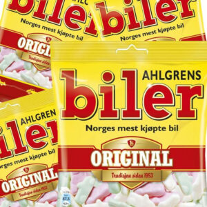 36 stk Ahlgrens Biler 125 gram Skumgodteri - Hel Eske 4500 gram