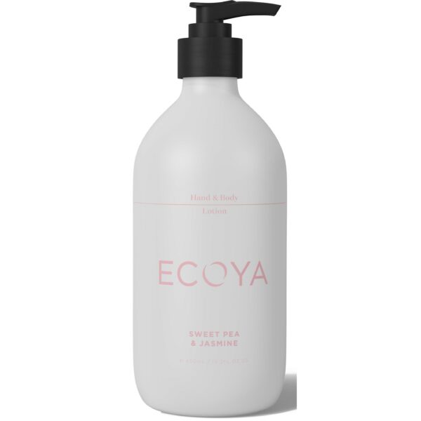 Ecoya Hand & Body Lotion Sweet Pea & Jasmine 450 ml