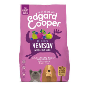 Edgard & Cooper Dog Grain Free Hjort & And (12 kg)