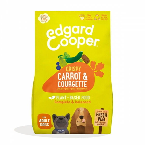 Edgard & Cooper Dog Adult Crispy Carrot & Courgette (1 kg)