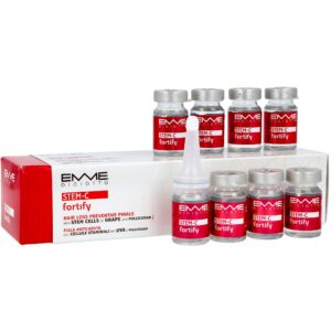 Emmediciotto STEM-C Fortify Hair Loss Preventive Phials 8 pack 80 ml