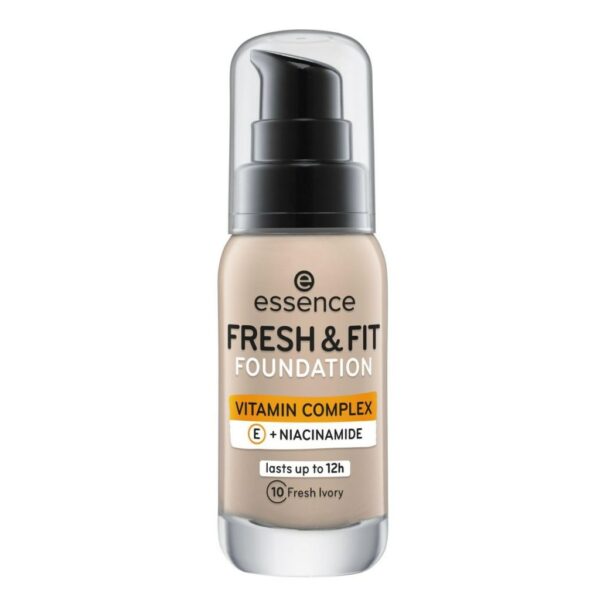 essence Fresh & Fit Foundation 10 Fresh Ivory