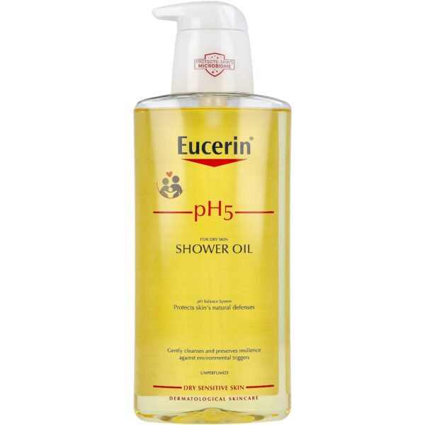 Eucerin pH5 Showeroil Uparfymert 400 ml