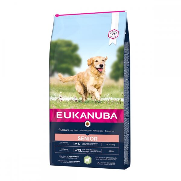 Eukanuba Dog Senior Large Breed Lamb & Rice (2