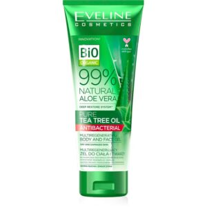 Eveline Cosmetics 99% Natural Aloe Vera Tea Tree Oil Body&Face Gel  25