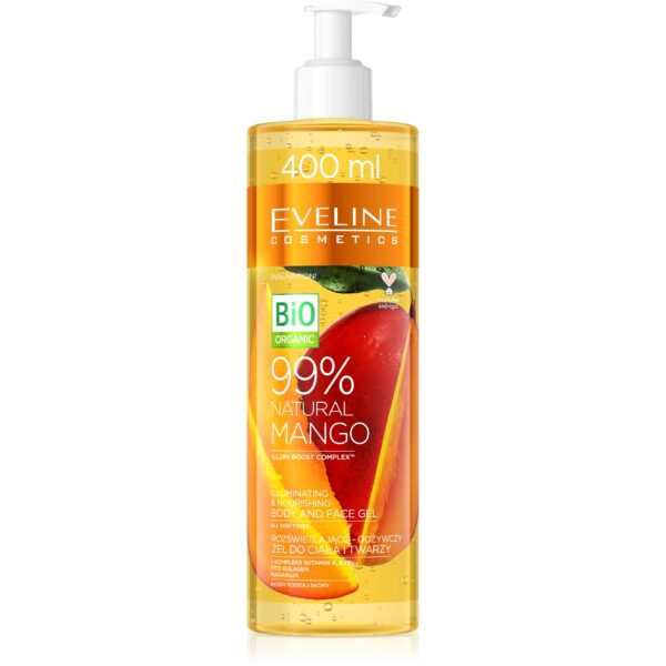 Eveline Cosmetics 99% Natural Mango Illuminating & Nourishing Body&Fac