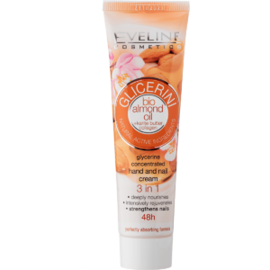 Eveline Cosmetics Glicerini Hand And Nail Cream With Almond  100 ml