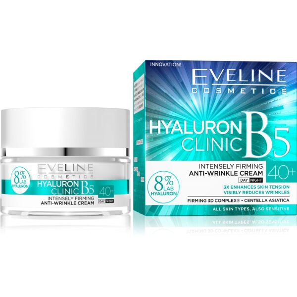 Eveline Cosmetics Hyaluron Clinic Day And Night Cream 40+  50 ml