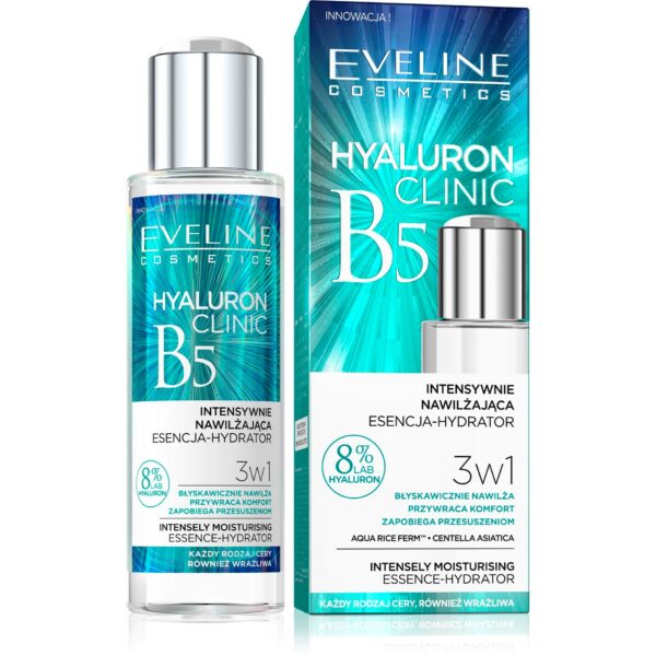 Eveline Cosmetics Hyaluron Clinic Essence-Hydrator 3in1  110 ml